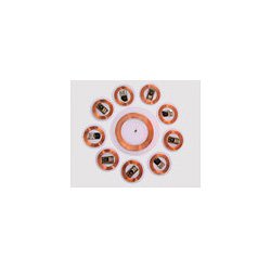 The Inventory Master 13.56 MHz Clear Thin RFID Disc Tag