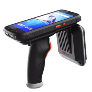 Advanced UHF RFID Handheld Barcode Scanner with Android 10 & 9000 mAh Battery – The Inventory Master