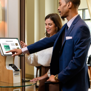 Cloud, Server, PC and Mobile Systems for BLE or RFID in Automated Check-in and Check-out