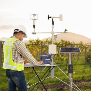 Cloud, Server, PC and Mobile Systems for BLE or RFID in Environmental Monitoring