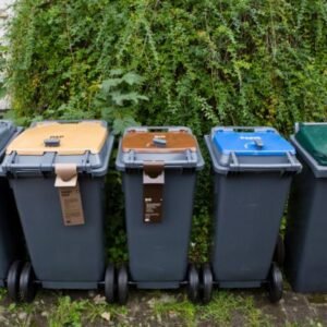 Cloud, Server, PC and Mobile Systems for BLE or RFID in Recycling Management