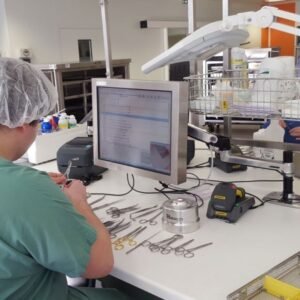 Cloud Server, PC and Mobile Systems for BLE or RFID in Surgical Instrument Tracking