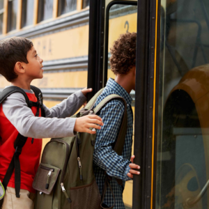 Cloud, Server, PC and Mobile Systems for BLE or RFID in School Bus Tracking