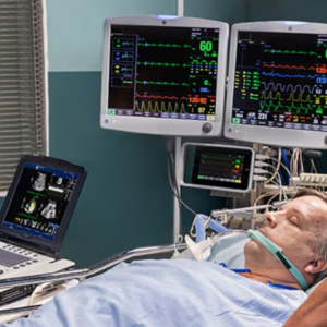 Cloud, Server, PC & Mobile Systems for BLE or RFID in Patient Monitoring