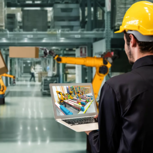 Cloud, Server, PC and Mobile Systems for BLE or RFID in Material Handling Automation