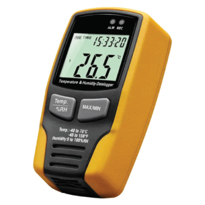 Bluetooth Beacon Data-logger with Temp, Humidity, Pressure, LCD, Alarms – The Inventory Master