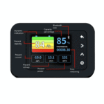 Battery Monitor with Bluetooth Beacon Dual Screen, 500A Shunt, LCD Display – The Inventory Master