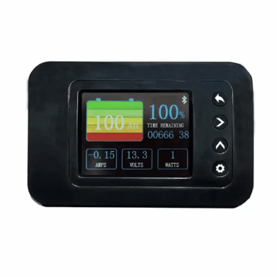 Battery Monitor with Bluetooth Beacon Dual Screen, 500A Shunt, LCD Display – The Inventory Master