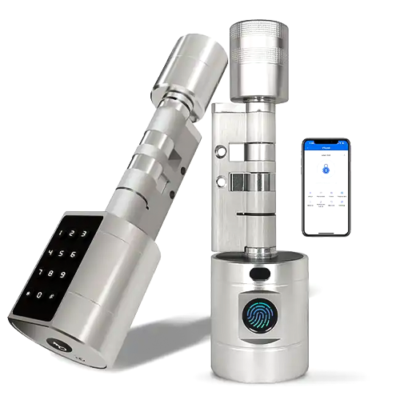 WiFi BLE Digital Door Lock with Mechanical Key – The Inventory Master