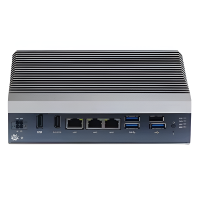 Fanless Embedded Industrial Mini PC with 3 LAN Dual Display – The Inventory Master