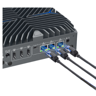 Fanless Industrial Mini PC with Intel Core Ultra and AI Boost – The Inventory Master