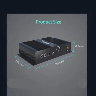 Industrial IoT Ceiling Edge Computing Gateway with 5G Wi-Fi, and Versatile I/O - The Inventory Master