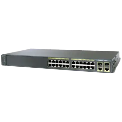 24-Port Fast Ethernet Switch with Dual SFP Slots and 16 Gbps Switching– The Inventory Master
