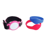 The Inventory Master RFID Wristbands / Bracelet With Silicon Band And Epoxy Coin