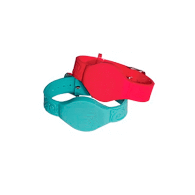 The Inventory Master RFID Wristbands / Bracelet With Silicon Band And Epoxy Coin