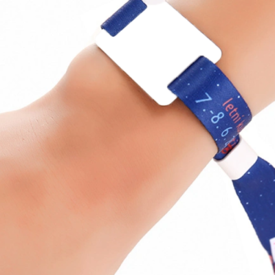 TIMHF-1072 (2) The Inventory Master RFID Wristbands For Access Control People Management