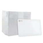 Custom 13.56 MHz UVNFC Card with Metal Finish for Banks – The Inventory Master