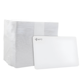 Custom 13.56 MHz UVNFC Card with Metal Finish for Banks – The Inventory Master