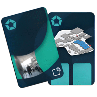 1K HF Card 13.56 MHz RFID Hotel Key Card - CMYK Printing – The Inventory Master