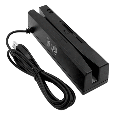 The Inventory Master RS232 RFID Magnetic Stripe Card Reader 13.56MHz
