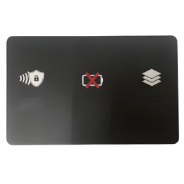 Credit Card Size Anti-Skimming NFC Blocker RFID 13.56 MHz – The Inventory Master