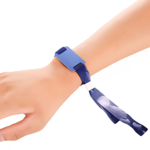 TIMHF-965-4.png The Inventory Master 13.56 MHz Printable Festival Event Woven Cloth Ultralight Custom Smart Chip Wristband/Bracelet With RFID