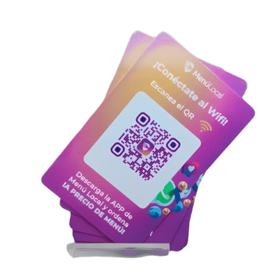 The Inventory Master Motion RFID Logo QR Code Google Review Business Card Tag 13.56 MHz