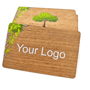 Custom Sapele Wood MIFARE 1K NFC Card with QR option – The Inventory Master