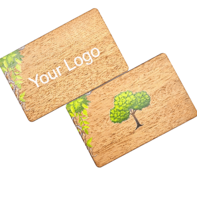 Custom Sapele Wood MIFARE 1K NFC Card with QR option – The Inventory Master