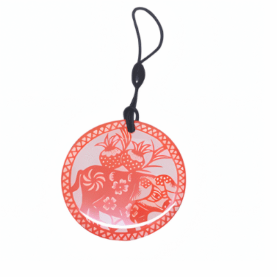 Epoxy Keychain NFC Hang Tag with Customized Logo – The Inventory Master
