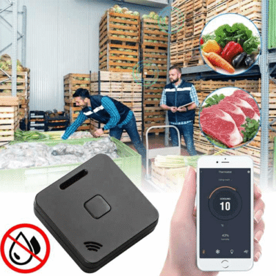 IoT Temperature Sensor with BLE Asset Tracking Accelerometer – The Inventory Master