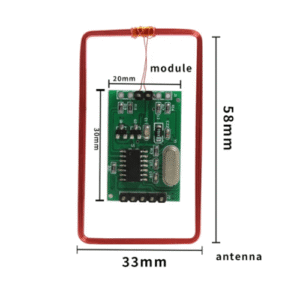 TTL UART Interface Embedded RFID Antenna Frequency Reader Module – The Inventory Master