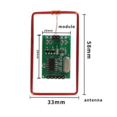 RFID Pro UART Reader Module TTL Embedded RFID Antenna Reader Module – The Inventory Master