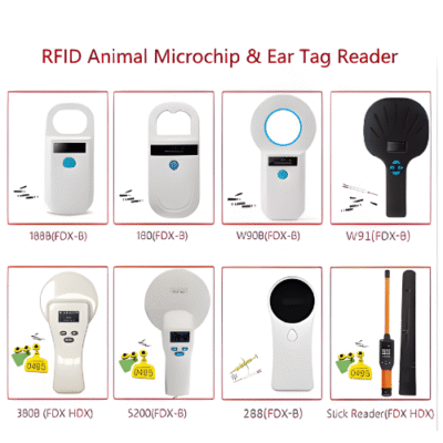 RFID Implantable Glass Tag Microchip ID Solution for Cattle, Animals & Pets – The Inventory Master