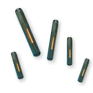 The Inventory Master 0.08 in x 0.47 in (2.12 mm x 12 mm) Glass Tube Rfid Tag Pet Microchip For Animal Tracking