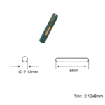 The Inventory Master 0.08 in x 0.47 in (2.12 mm x 12 mm) Glass Tube Rfid Tag Pet Microchip For Animal Tracking