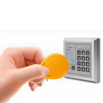 TIMLF-141 The Inventory Master Supporting Custom CMY Printing And Encoding 125KHz Access Control Key Fob For Identification