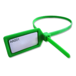 Disposable RFID Nylon Cable Tie Tag with Safety Seal for Containers – The Inventory Master