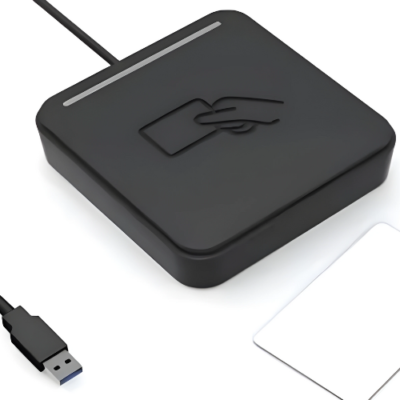 USB RFID Contactless Card Reader, ISO/IEC 14443A, 13.56 MHz – The Inventory Master