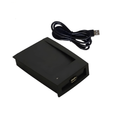 RFID Card Reader Writer Desktop, USB Interface with LED & Beeper – The Inventory Master