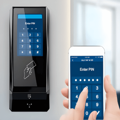 Smartcard With Biometric Intercom Cellular Lock Access Control – The Inventory Master