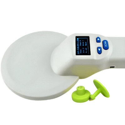 Bluetooth Handheld RFID Animal Chip Scanner, Records Storage – The Inventory Master