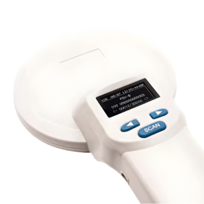 Portable RFID Animal Chip Reader with Bluetooth, Handheld for Pets & Livestock – The Inventory Master