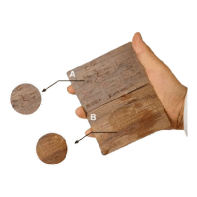 Eco-Friendly Wooden RFID Hotel Key Card, Frequency Room Card – The Inventory Master