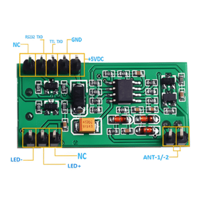The Inventory Master 125 KHz Embedded WG-26 RFID Reader Module