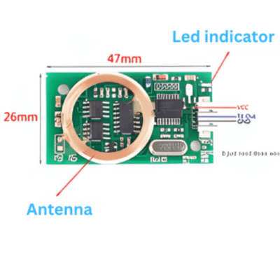 Versatile Dual Frequency RFID Module with External Antenna – The Inventory Master