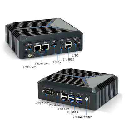 Compact Industrial Computer with Intel Celeron Dual Display – The Inventory Master