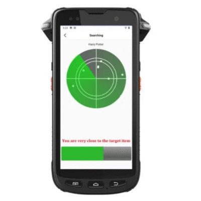 Handheld UHF Bar Code Reader with 5.5in Gorilla Glass Display – The Inventory Master