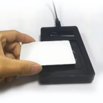 The Inventory Master Wireless BT Desktop UHF Reader Card Reader - With Frequency From 918 MHz To 920 MHz