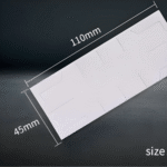 The Inventory Master RFID UHF Windshield Label Sticker Tag For Car Vehicle Management – Frequency 860 MHz To 960 MHz